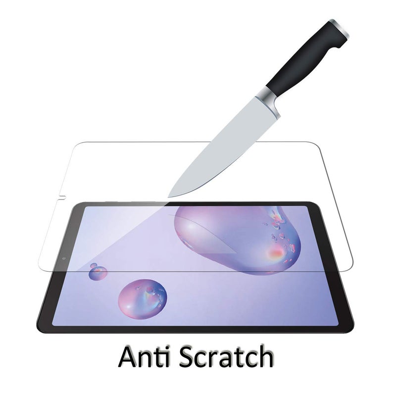 Orzero (2 Pack) Tempered Glass Screen Protector Compatible for Samsung Galaxy Tab A 8.4 (2020) SM-T307, 9 Hardness HD Anti-Scratch Full-Coverage Bubble Free - Image 4